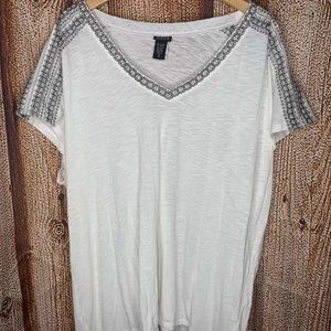 Torrid White Dolman Top Shirt Womens Plus Size 3